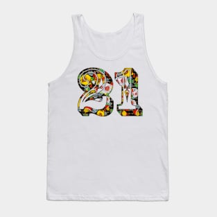 21 canal flowers chaos  from canalsbywhacky Tank Top